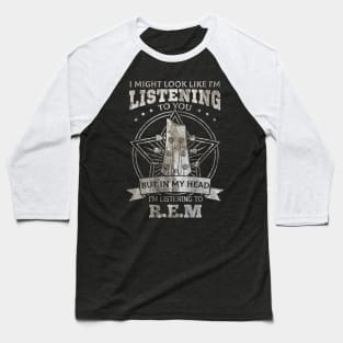 R E M Baseball T-Shirt